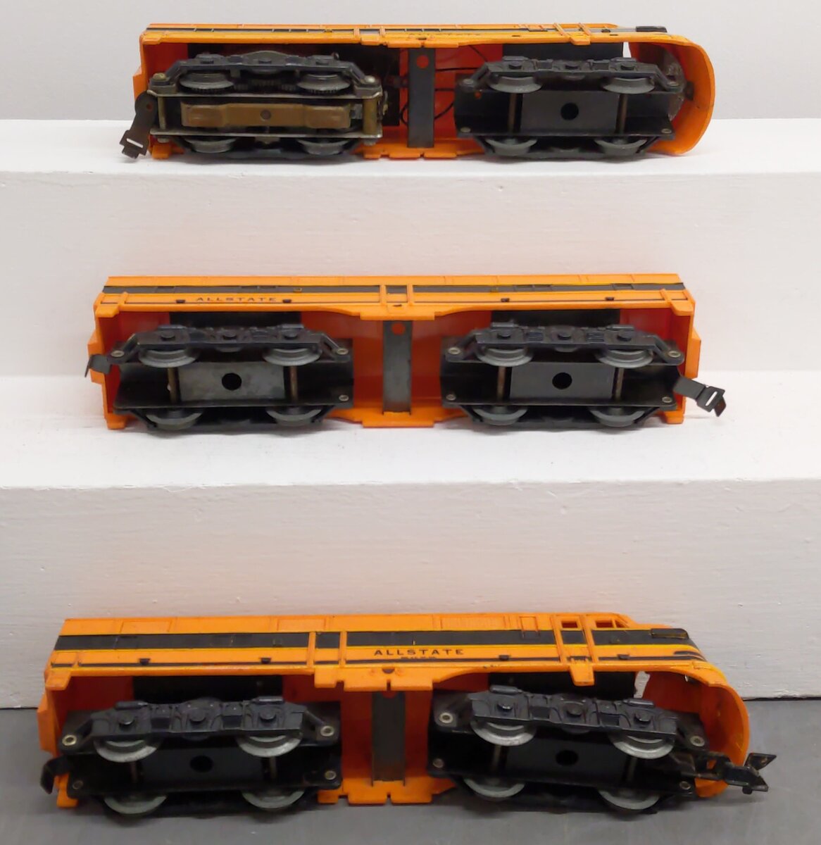 Marx 51 Vintage O Allstate ABA Diesel Locomotive Set VG