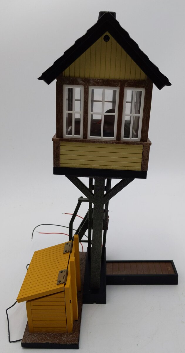 Aristo-Craft ART-7109 G Scale Watch Tower w/ Lights & Smoke EX/Box