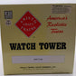 Aristo-Craft ART-7109 G Scale Watch Tower w/ Lights & Smoke EX/Box