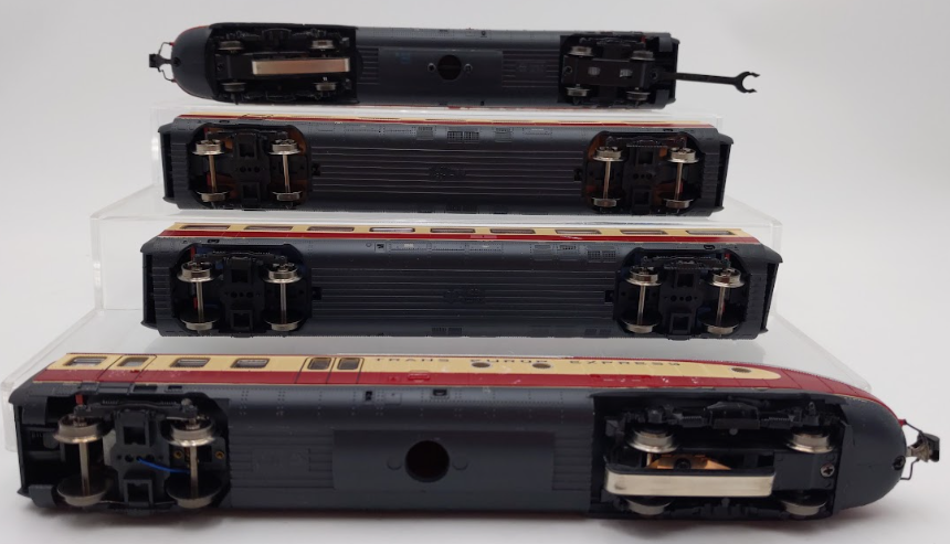 Roco 43851 HO Scale TEE VT 115 Passenger Train Set with Digital Sound VG/Box