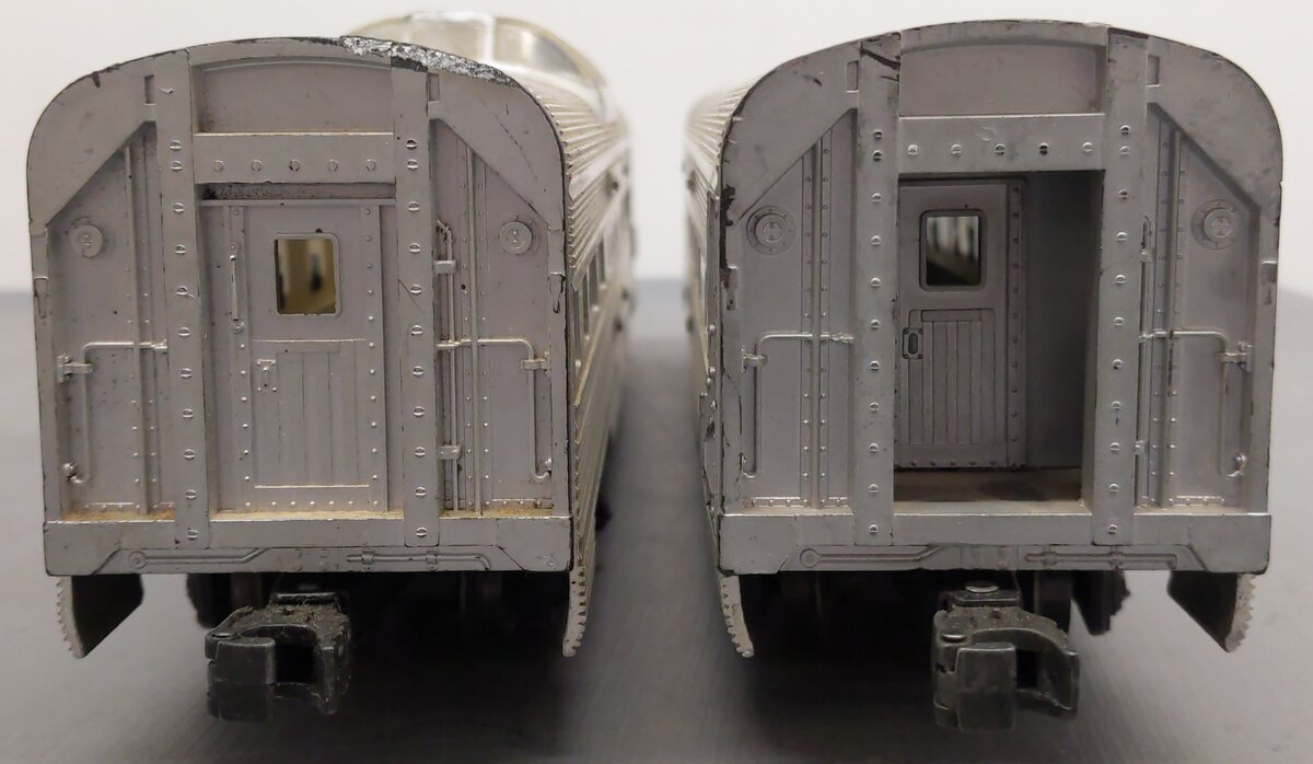 Lionel O Gauge Vintage Aluminum Passenger Cars: 2533 & 2532 [2] VG