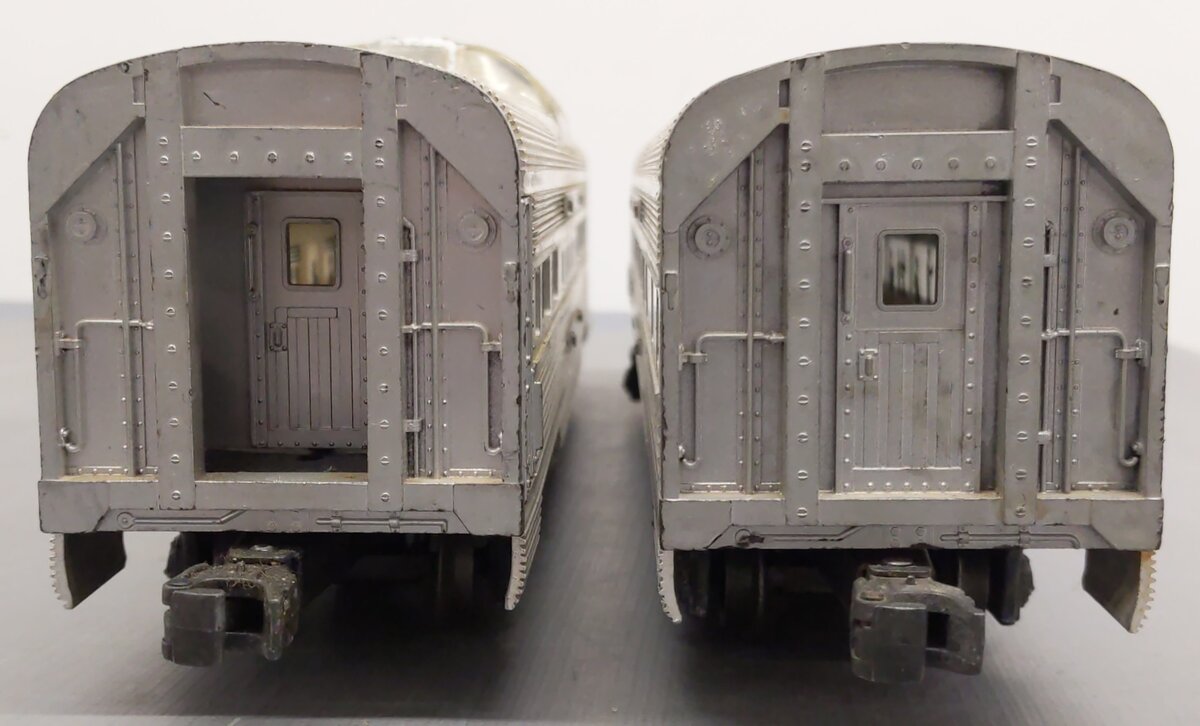 Lionel O Gauge Vintage Aluminum Passenger Cars: 2533 & 2532 [2] VG