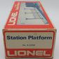Lionel 6-2256 O Non-Illuminated Station Platform EX/Box