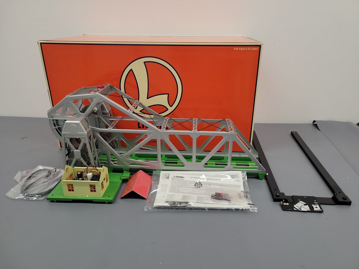 Lionel 6-12948 O Gauge 313 Bascule Bridge EX/Box