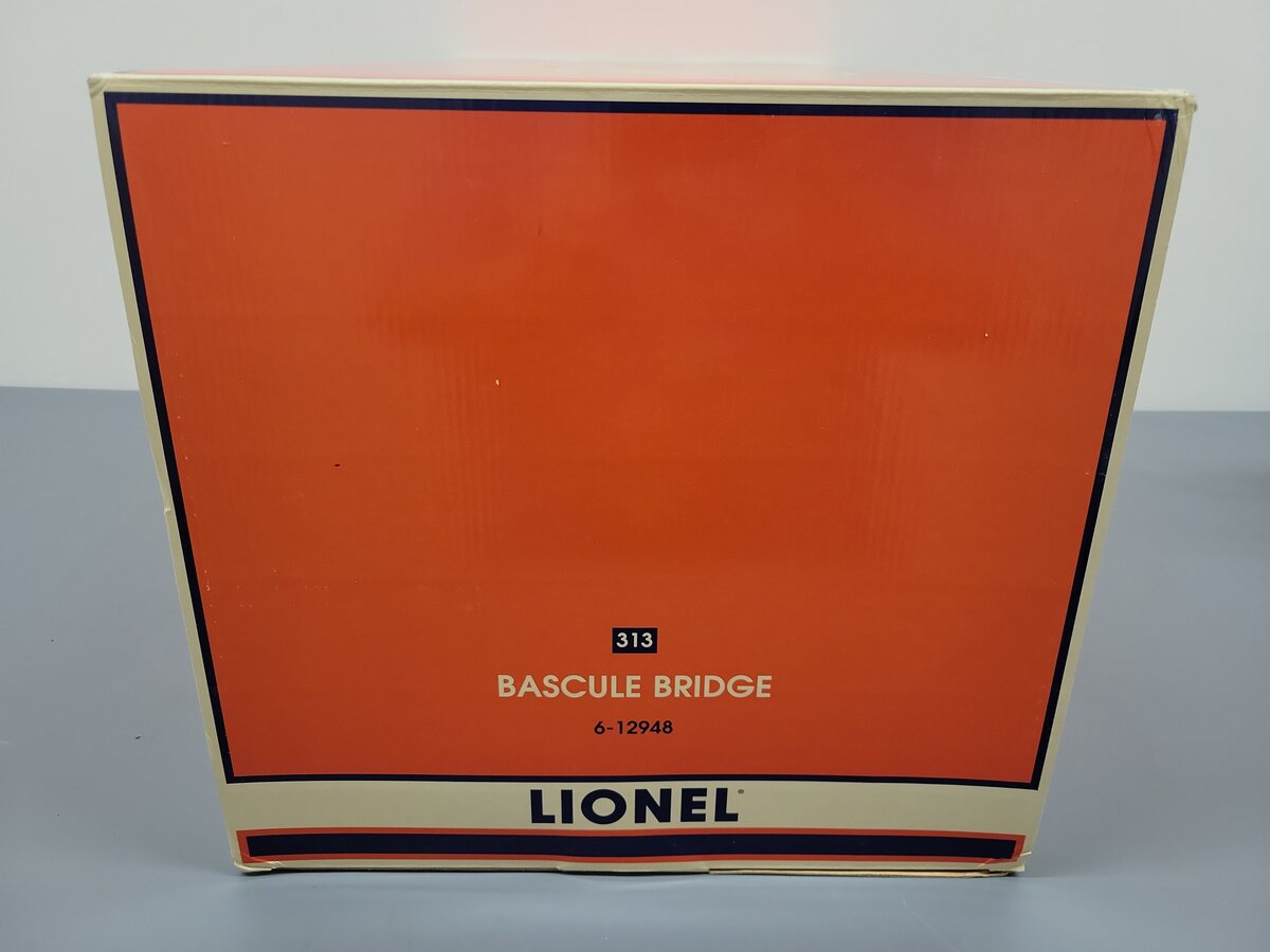 Lionel 6-12948 O Gauge 313 Bascule Bridge EX/Box