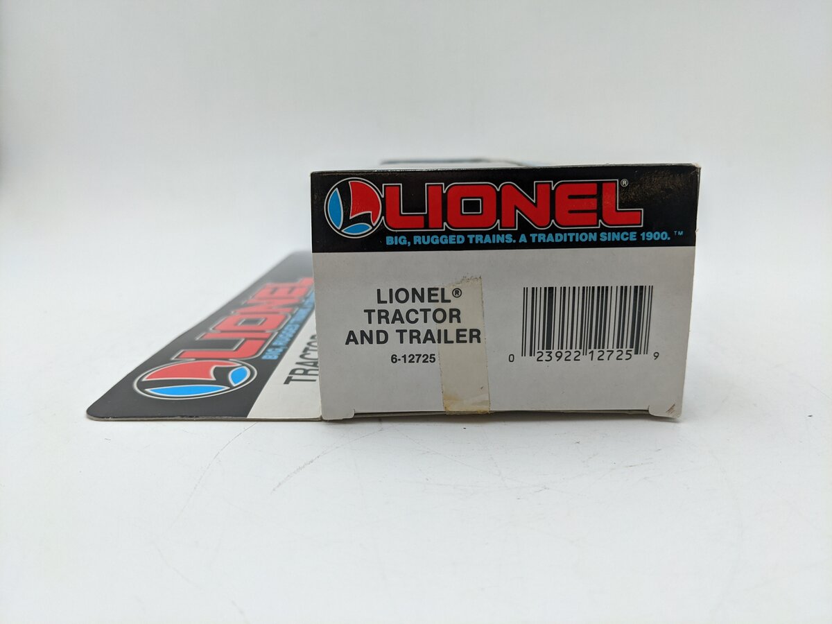 Lionel 6-12725 O Lionel Tractor and Trailer EX/Box