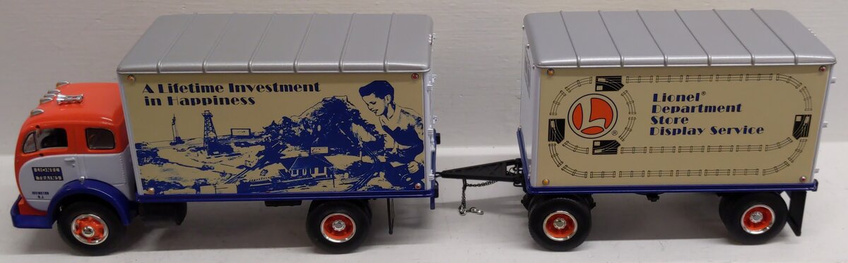 Eastwood Automobilia 410500 1:34 DieCast 1953 White 3000 Freight Truck & Trailer LN/Box
