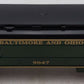 Lionel 6-19047 O Baltimore & Ohio Railroad Combine Car EX/Box