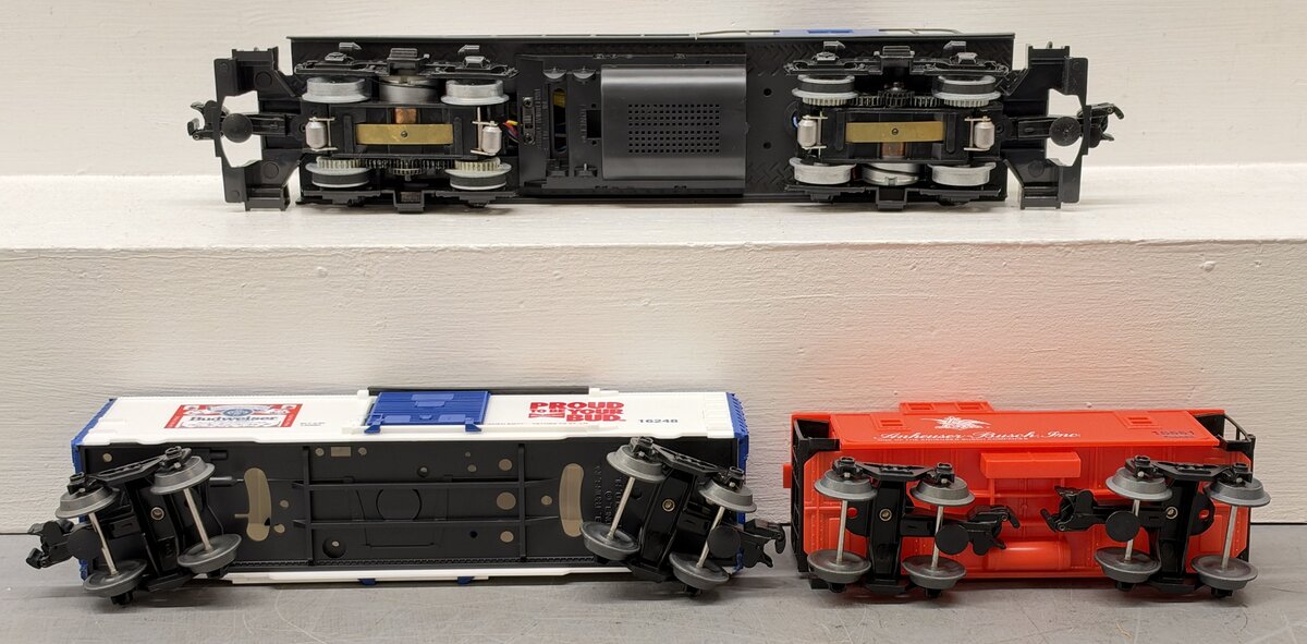 Lionel 6-11810 O Gauge Anheuser Busch Promotional Diesel Freight Train Set EX/Box