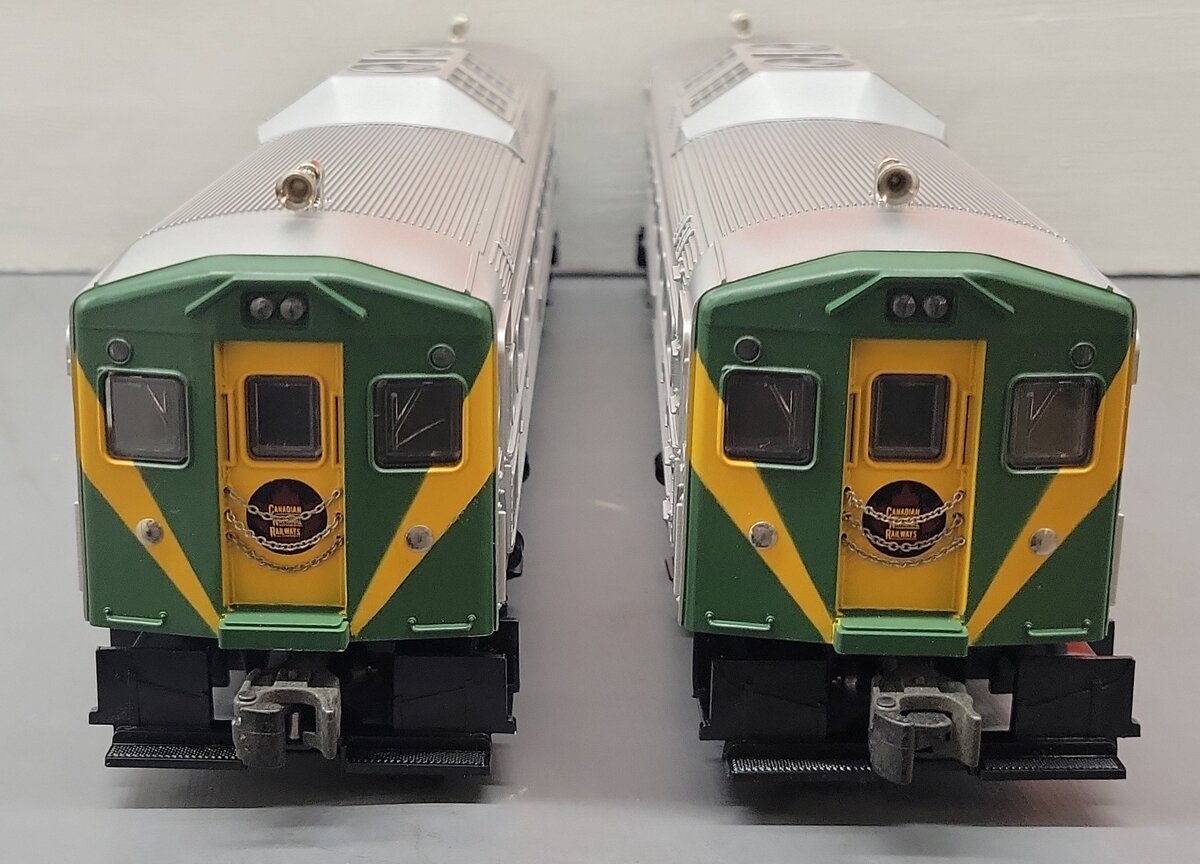 Lionel 6-18512 O Canadian National Non-Powered Budd Car Set EX/Box
