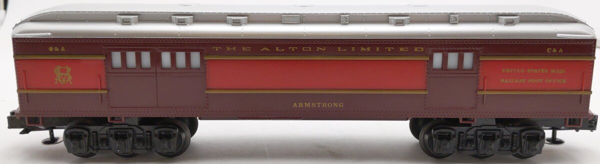 Lionel 6-9554 O Gauge Chicago & Alton "Armstrong" Baggage Car EX/Box