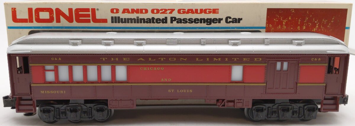 Lionel 6-9555 O Gauge Chicago & Alton "Missouri" Combination Car EX/Box
