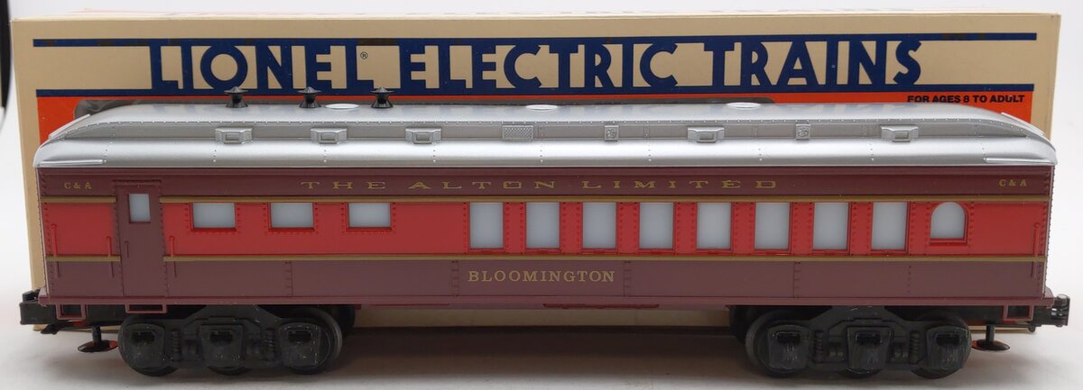 Lionel 6-9599 O Gauge Chicago & Alton "Bloomington" Dining Car EX/Box