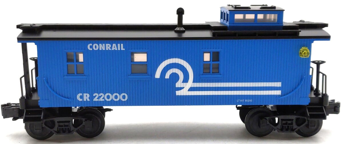 MTH 30-7708 O Conrail Semi-Scale Illuminated Caboose #22000 LN/Box