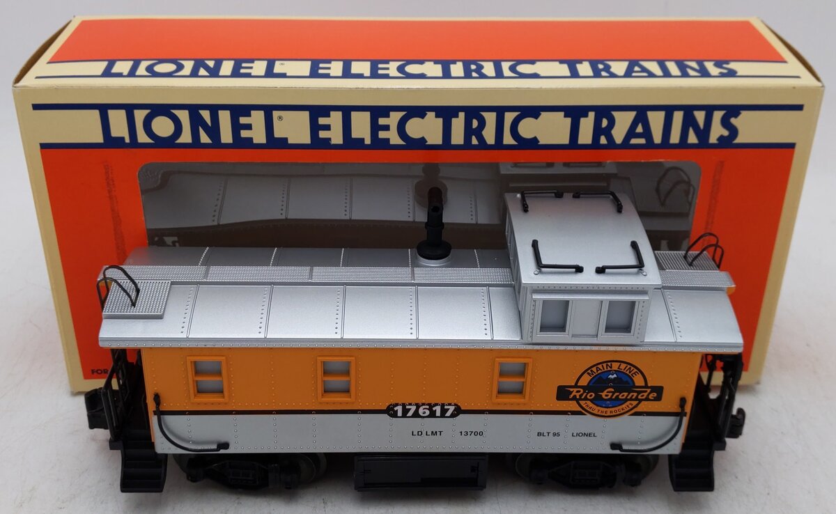 Lionel 6-17617 O Gauge Denver & Rio Grande Caboose #17617 EX/Box