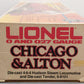 Lionel 6-8101 O Gauge Chicago & Alton 4-6-4 Diecast Steam Loco & Tender #659 EX/Box