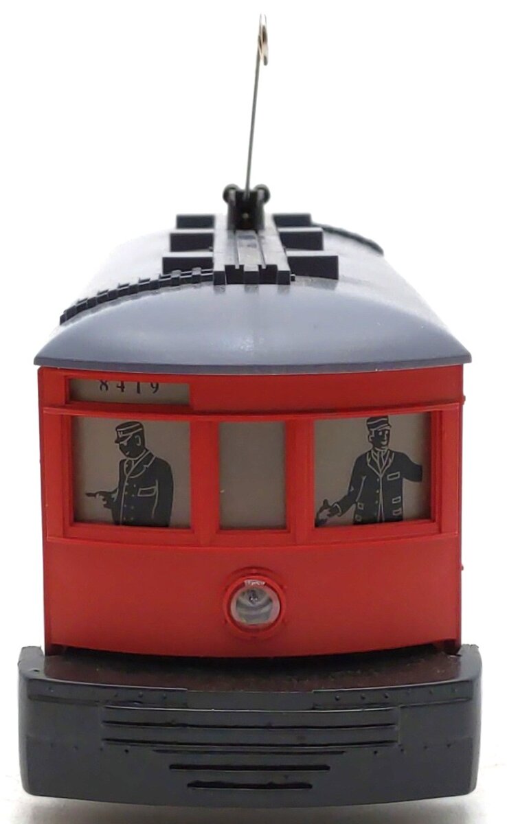 Lionel 6-18419 O Gauge Lionelville Red Operating Trolley #8419 LN/Box