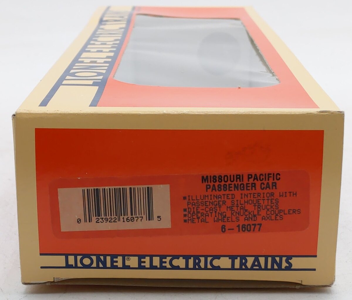 Lionel 6-16077 O Gauge Missouri Pacific Passenger Car #6616 EX/Box