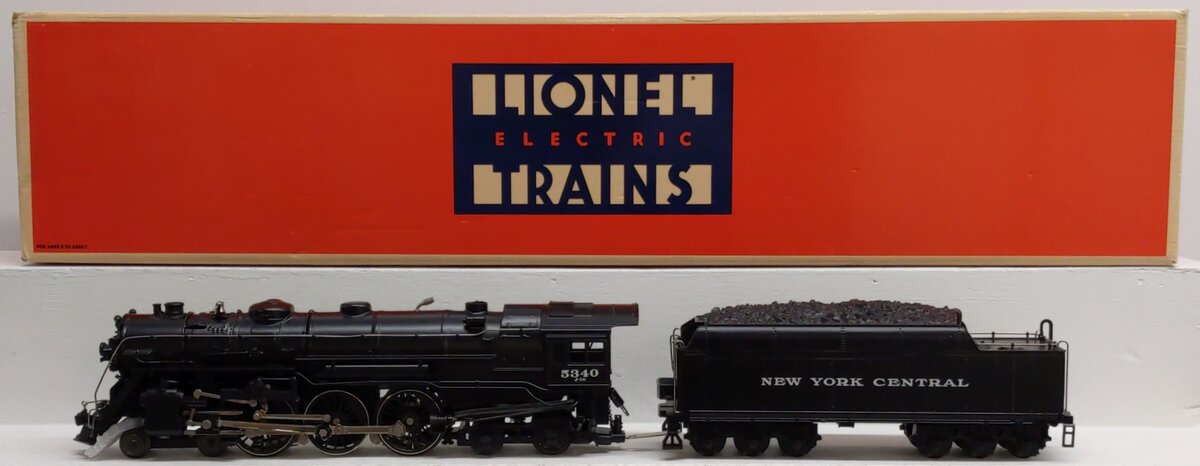 Lionel 6-18005 O Gauge NYC 4-6-4 700E Hudson Steam Loco & Tender #5340 EX/Box