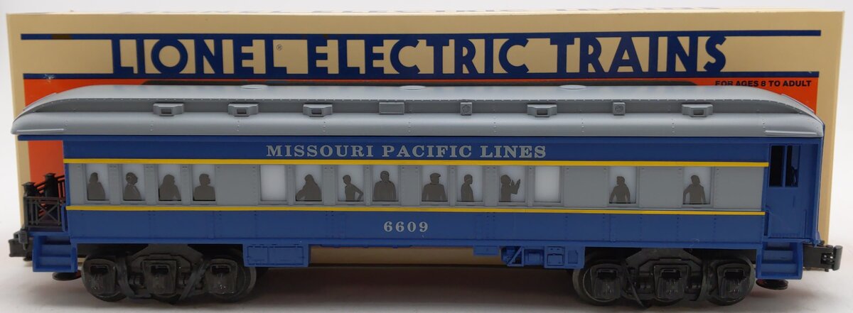 Lionel 6-16079 O Gauge Missouri Pacific Observation Car #6609 EX/Box