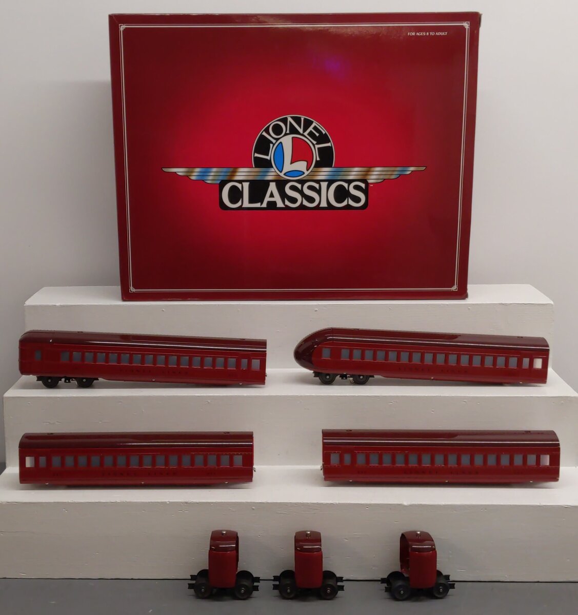Lionel 6-51201 O Gauge Lionel Lines Rail Chief Passenger 4-Car Set EX/Box
