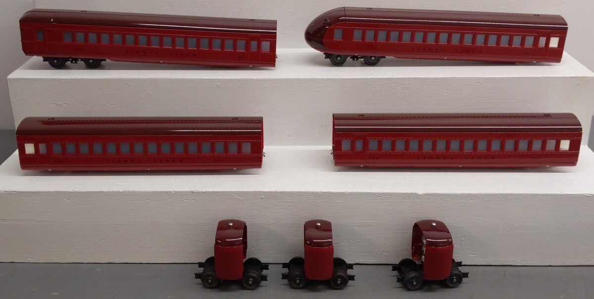 Lionel 6-51201 O Gauge Lionel Lines Rail Chief Passenger 4-Car Set EX/Box