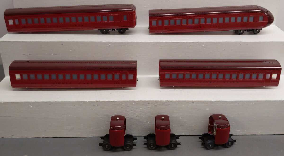 Lionel 6-51201 O Gauge Lionel Lines Rail Chief Passenger 4-Car Set EX/Box