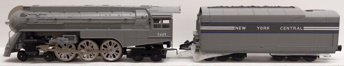 MTH 30-1113-1 O NYC 4-6-4 Dreyfuss Hudson Steam Locomotive & Tender #5445 w/PS1 EX/Box