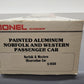 Lionel 6-9566 O Gauge Norfolk & Western Aluminum Observation Car #581 EX/Box