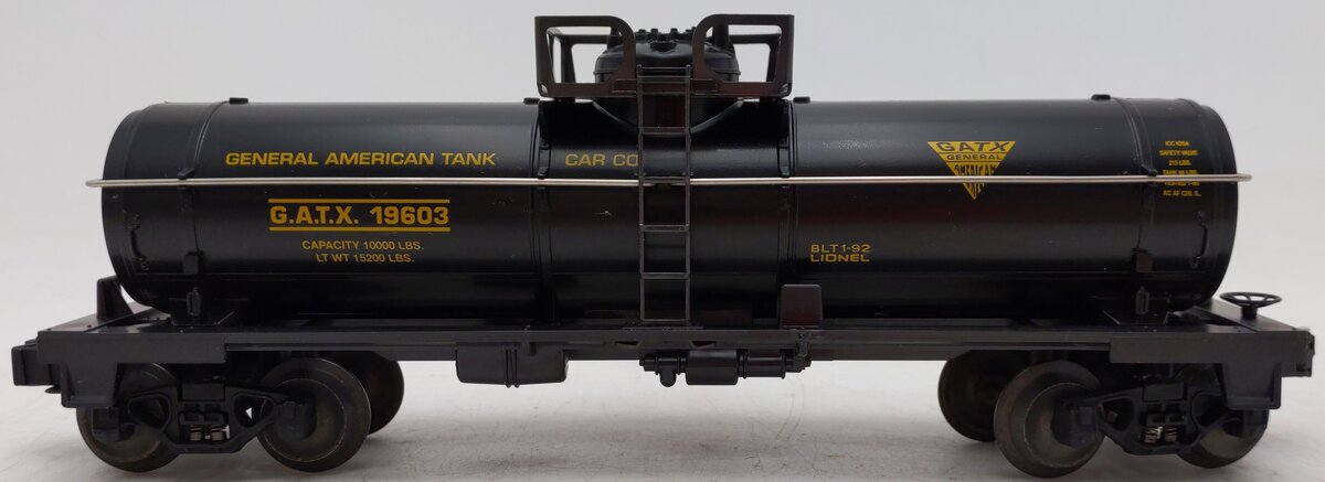 Lionel 6-19603 O Gauge GATX Single Dome Tank Car EX/Box
