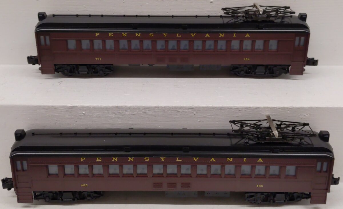 Lionel 6-18310 O Gauge PA Multiple-Unit Non-Powered Commuter Cars #483/485 EX/Box