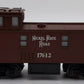 Lionel 6-17612 O Gauge Nickel Plate Road Caboose #17612 EX/Box