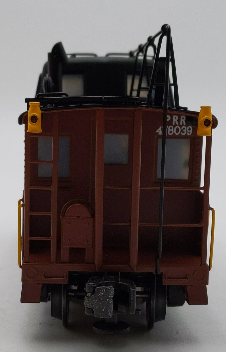 Lionel 6-51702 O Gauge BRASS Pennsylvania N-8 Smoking Caboose #478039 EX/Box