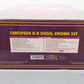 MTH 20-2200-1 O Gauge PRR Centipede AA Diesel Engine Set w/PS1 #5823 EX/Box