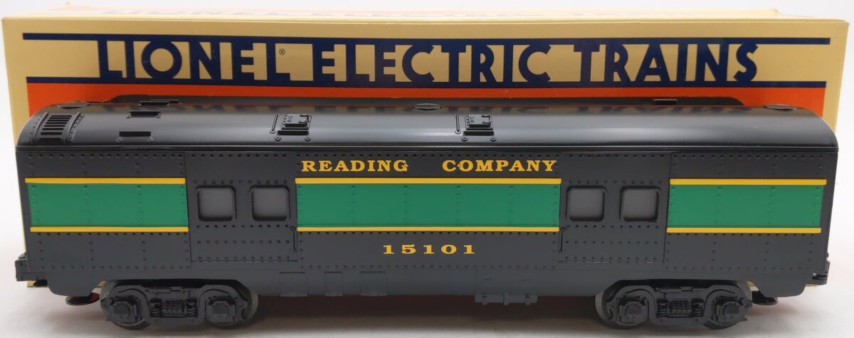 Lionel 6-15101 O Gauge Reading Baggage Car EX/Box