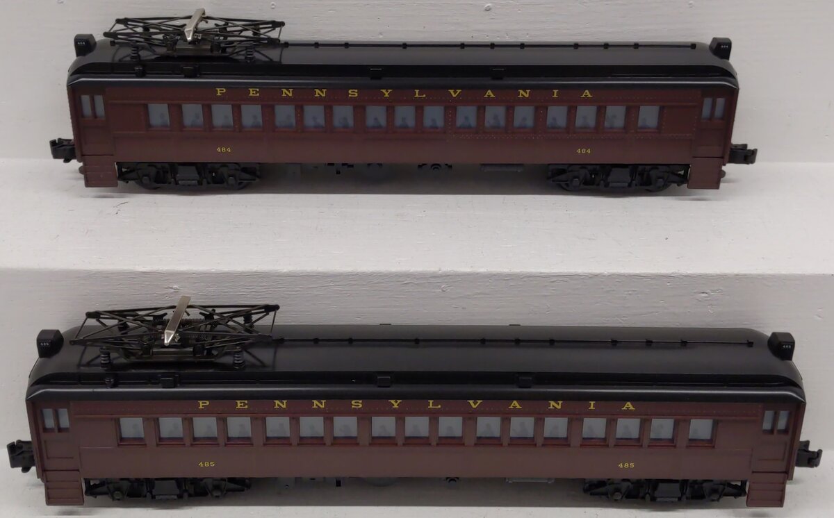 Lionel 6-18306 O Gauge Pennsylvania Multiple-Unit Commuter Cars #483/4574 EX/Box
