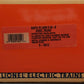Lionel 6-18212 O Santa Fe Dash 8 40-B Non-Powered Diesel Locomotive #8212 LN/Box