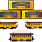 MTH 30-6400 O Gauge Western & Atlantic Overton Passenger Coach 3 Car Set EX/Box