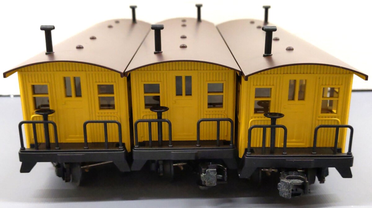 MTH 30-6400 O Gauge Western & Atlantic Overton Passenger Coach 3 Car Set EX/Box