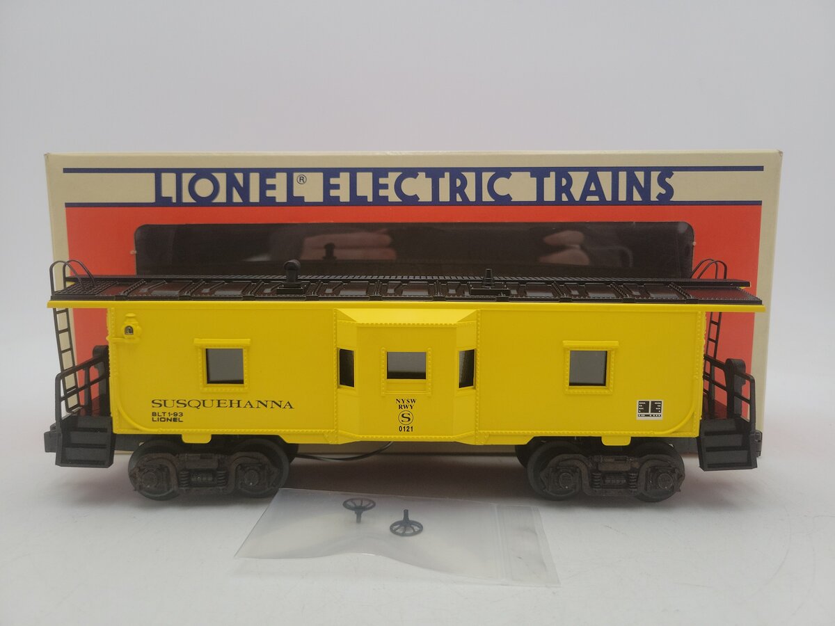 Lionel 6-19717 O Gauge Susquehanna Bay Window Caboose with Illuminated Interior EX/Box