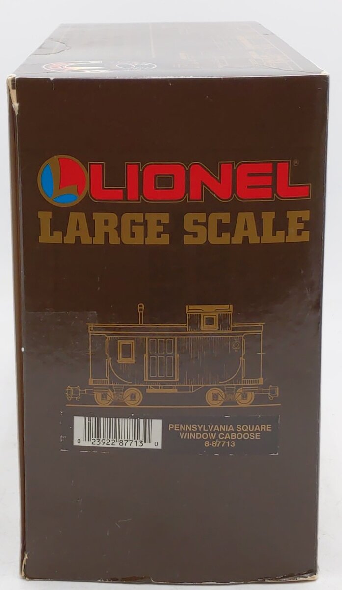 Lionel 8-87713 G Scale Pennsylvania Caboose #7713 EX/Box