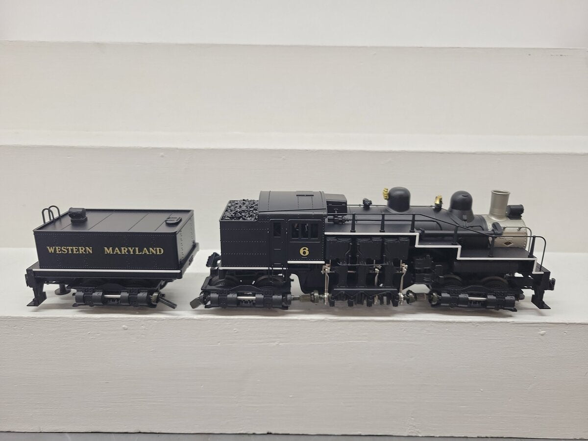 Lionel 6-18023 O Gauge Western Maryland Shay Steam Locomotive #6 VG/Box