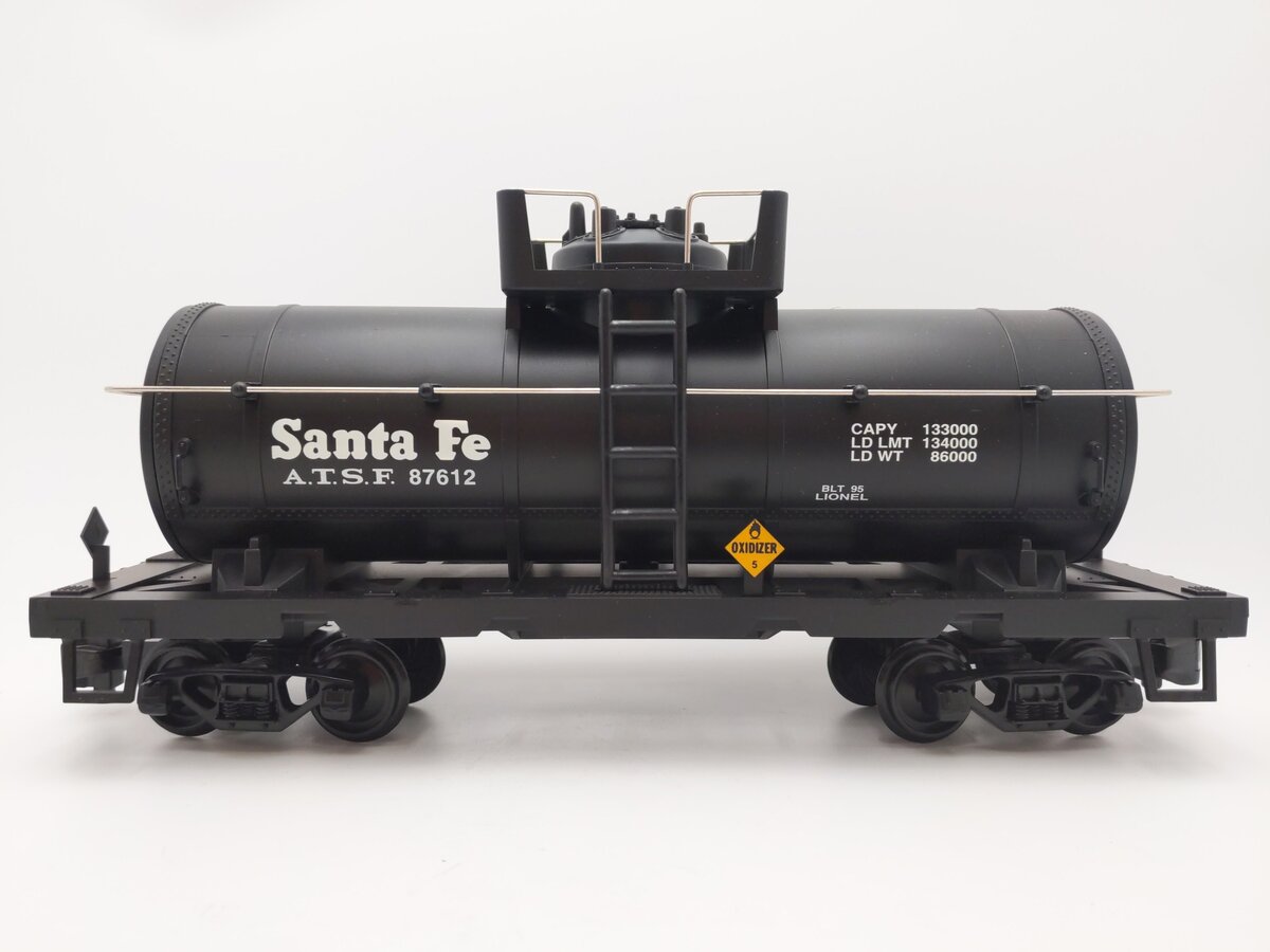Lionel 8-87612 Santa Fe Tank Car EX/Box