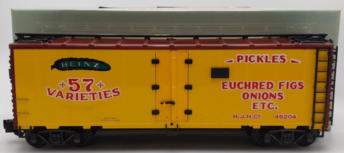 Aristo-Craft 46204 G Scale Heinz Reefer Car EX/Box