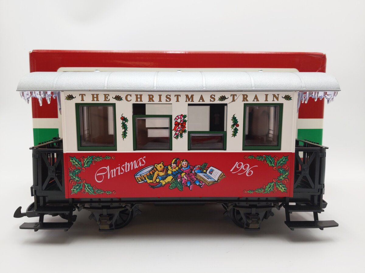 LGB 36076 1996 Christmas Passenger Car EX/Box