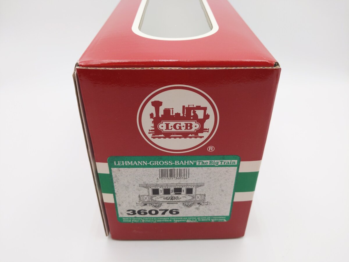 LGB 36076 1996 Christmas Passenger Car EX/Box