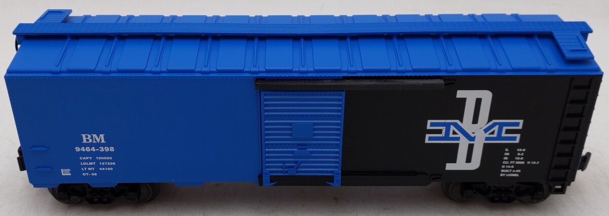 Lionel 6-17235 O Gauge Boston & Maine Boxcar #9464-398 VG/Box