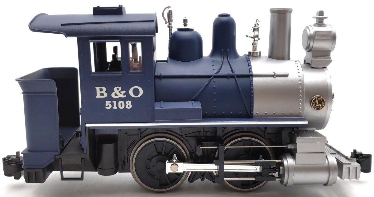 Lionel 8-85108 G Scale Baltimore & Ohio 0-4-0 Steam Locomotive EX/Box