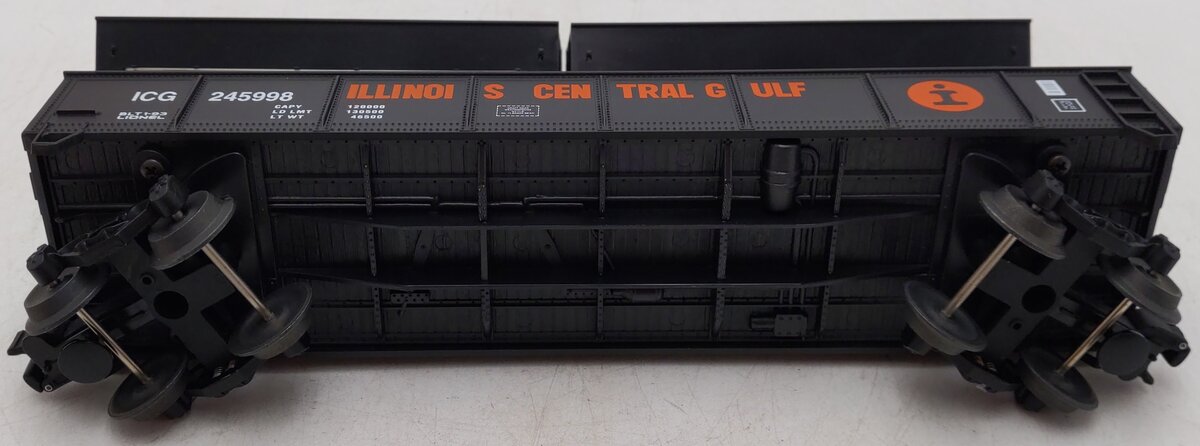 Lionel 6-17404 O Illinois Central Gulf Gondola with Coil Covers #245998 EX/Box