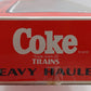 K-Line K6632 Coca-Cola Tractor Trailer & Flatcar EX/Box